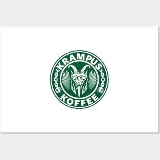 krampus koffee Posters and Art